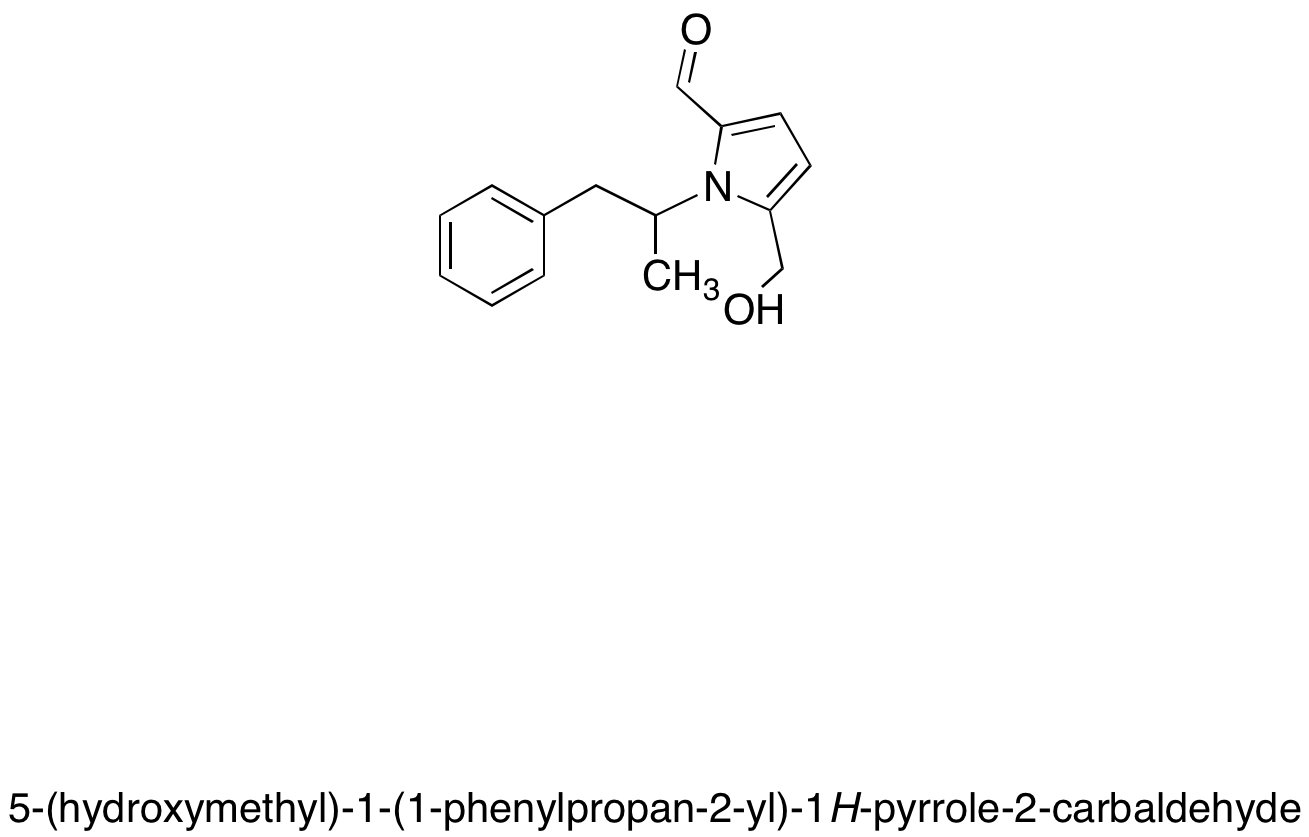 5-(Hydroxymethyl)-1-(1-phenylpropan-2-yl)-1H-pyrrole-2-carbaldehyde - image 1