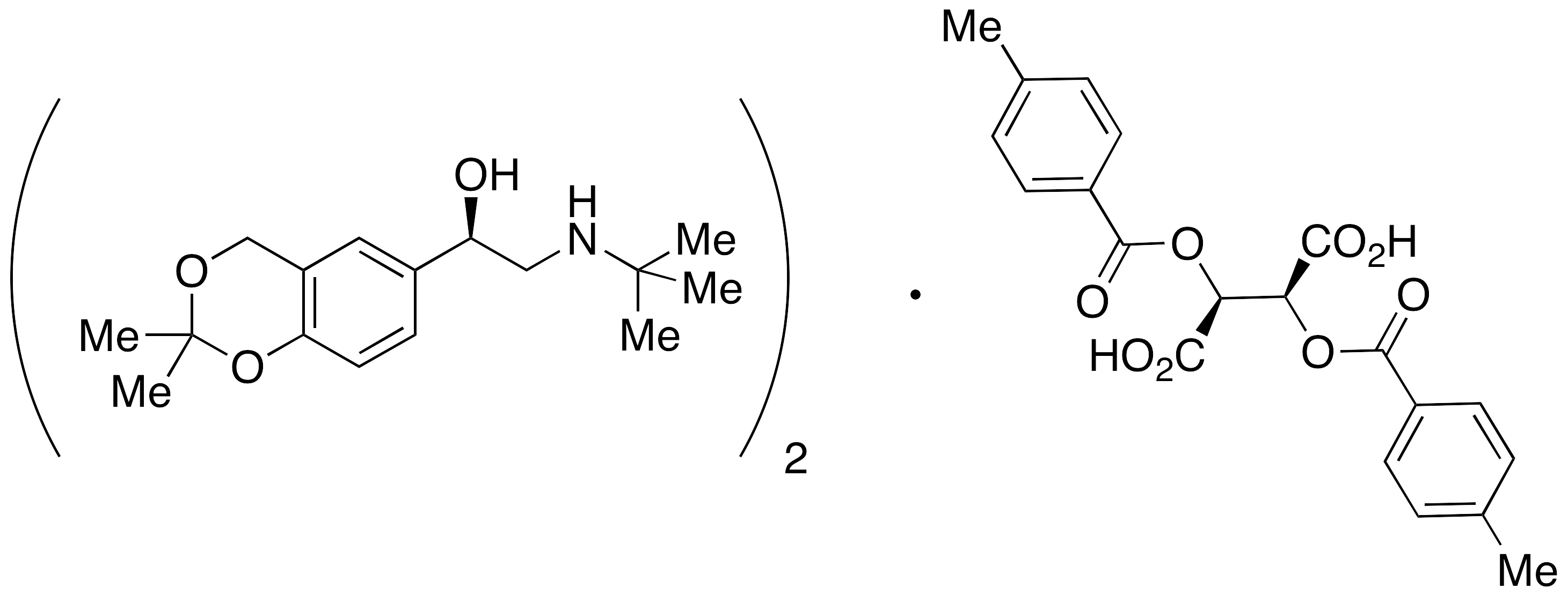 1,3-O-Isopropylidene (R)-Albuterol (2S,3S)-Di-O-toluoyl Tartrate Salt - image 1