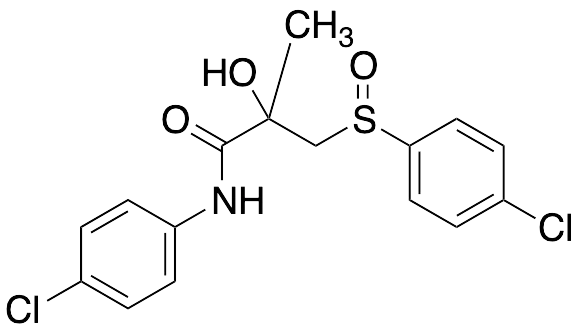 N-(4-Chlorophenyl)-3-[(4-chlorophenyl)sulfinyl]-2-hydroxy-2-methylpropanamide - image 1