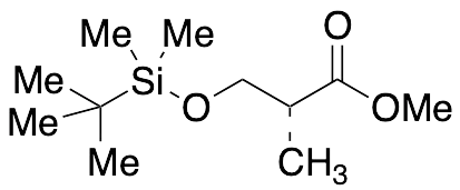 (2R)-Methyl 3-{[tert-Butyldimethylsilyl)oxy]}-2-methylpropionate - image 1