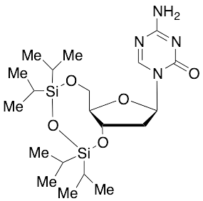 4-Amino-1-[2-deoxy-3,5-O-[1,1,3,3-tetrakis(1-methylethyl)-1,3-disiloxanediyl]-Beta-D-erythro-pentofuranosyl]-1,3,5-triazin-2(1H)-one - image 1