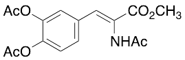 Methyl 2-Acetamido-3-(3,4-diacetoxyphenyl)-2-propenoate - image 1