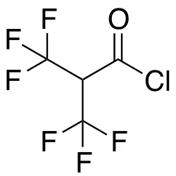 3,3,3-Trifluoro-2-(trifluoromethyl)propionyl chloride - image 1