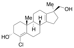 (3a,17b)-4-Chloro-3-hydroxy-17-methyl-18-norandrosta-4,13-diene-17-methanol - image 1
