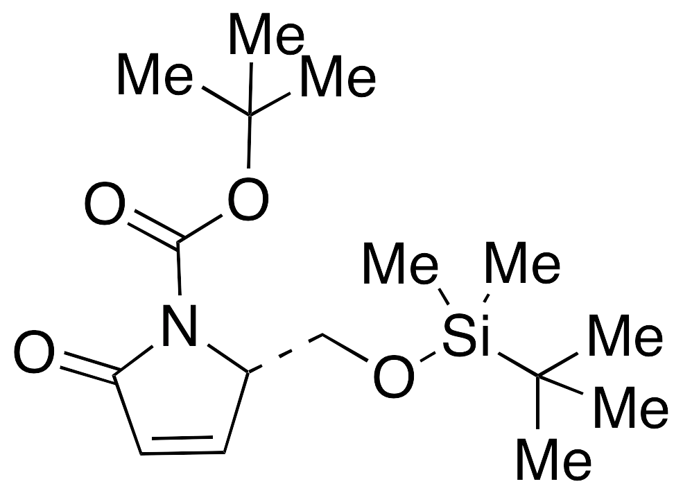 (2S,3R)-N-(tert-Butyloxycarbonyl)-O-(tert-butyl)dimethylsilyl-3,4-dehydro-pyroglutaminol - image 1