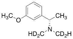 (S)-1-(3-Methoxyphenyl)-N,N-(dimethyl-d4)ethanamine - image 1