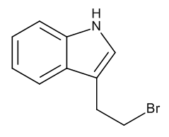 Indolyl-3-(ethyl-Beta-bromide) - image 1