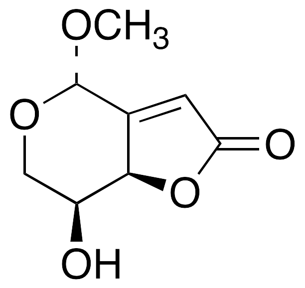 [4S-(4alpha,7beta,7aalpha)]-7,7a-Dihydro-7-hydroxy-4-methoxy-4H-furo[3,2-c]pyran-2(6H)-one - image 1