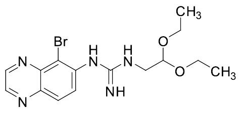 Des-(1H-imidazol-2-yl) 3-(2,2-Diethoxyethyl)guanidine 4,5-Didehydro Brimonidine - image 1
