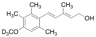 5-(4-Methoxy-d3-2,3,6-trimethylphenyl)-3-methyl-2,4-pentadien-1-ol - image 1