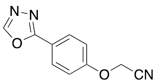 2-[4-(1,3,4-Oxadiazol-2-yl)phenoxy]acetonitrile - image 1