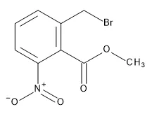 2-Bromomethyl-6-nitrobenzoic Acid Methyl Ester - image 1