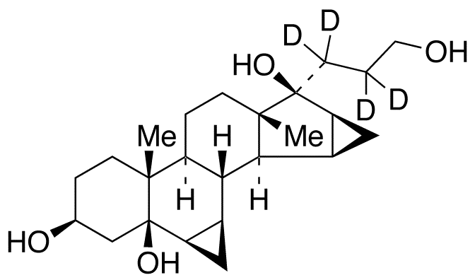 3Beta,5Beta-Dihydroxy Drospirenone-d4 Ring-opened Alcohol Impurity - image 1