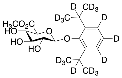 Propofol Glucuronide-d17 Methyl Ester - image 1