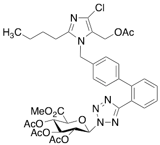 Losartan Acetate N2-(3,4,5-O-Triacetyl)glucuronide Methyl Ester - image 1