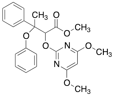 Alpha-[(4,6-Dimethoxy-2-pyrimidinyl)oxy]-Beta-methyl-Beta-phenoxy-benzenepropanoic Acid Methyl Ester (Mixture of Diasteriomers) - image 1