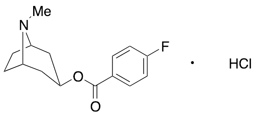 Pseudotropine 4-Fluorobenzoate Hydrochloride - image 1