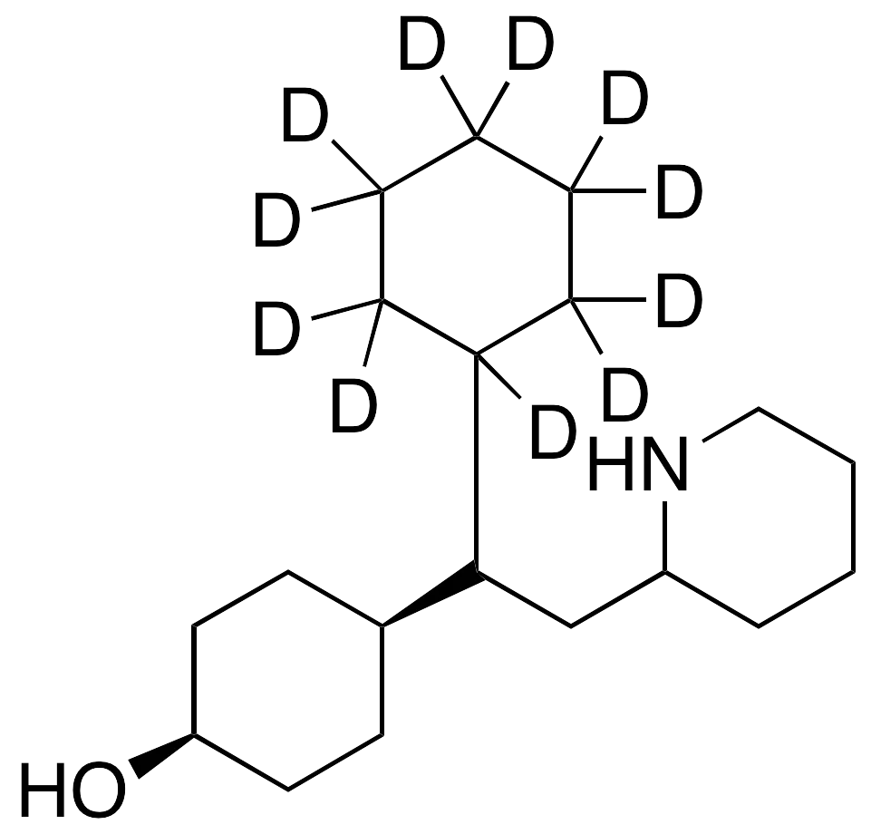 cis-Hydroxy Perhexiline-d11 (Mixture of Diastereomers) - image 1