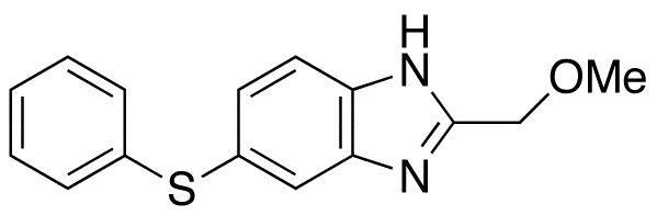 2-(Methoxymethyl)-5-(phenylthio)-1H-benzimidazole - image 1