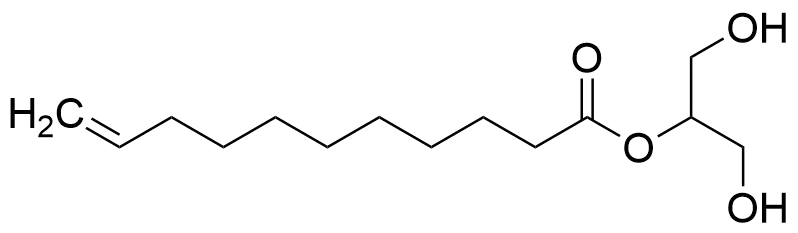 2-Hydroxy-1-(hydroxymethyl)ethyl 10-undecenoate (>85%) - image 1
