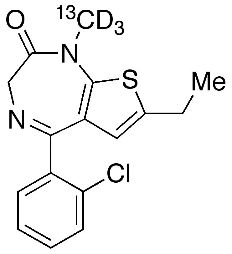 Clotiazepam-13C,d3 - image 1