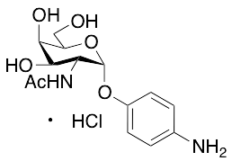 4-Aminophenyl 2-Acetamido-2-deoxy-Alpha-D-galactopyranoside Hydrochloride - image 1
