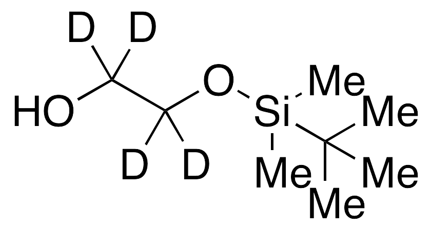 2-tert-Butyldimethylsilyloxyethanol-d4 - image 1