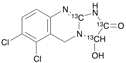 3-Hydroxy Anagrelide-13C3 (~80%) - image 1