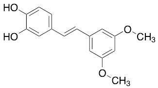 (E)-4-(3,5-Dimethoxystyryl)benzene-1,2-diol - image 1