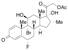 9-Bromo-6Alpha-fluoro-11Beta,17,21-trihydroxy-16Alpha-methyl-pregna-1,4-diene-3,20-dione 21-Acetate - image 1
