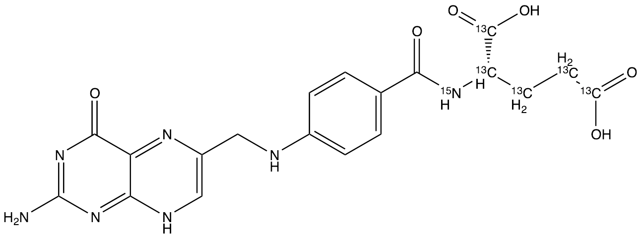 Folic Acid-13C5, 15N - image 1
