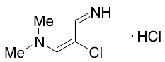 (E)-2-Chloro-3-imino-N,N-dimethylprop-1-en-1-amine Hydrochloride - image 1