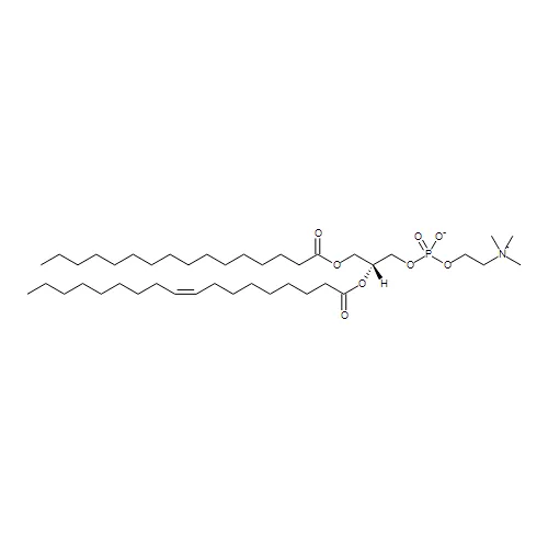 1-Palmitoyl-2-oleoyl-sn-glycerol-3-phosphocholine - image 1