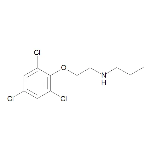 N-(2-(2,4,6-Trichlorophenoxy)ethyl)propan-1-amine - image 1