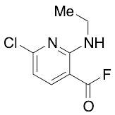 6-Chloro-2-(ethylamino)pyridine-3-carbonyl Fluoride - image 1