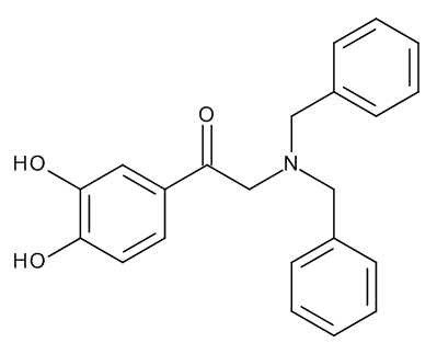 2-(Dibenzylamino)-3',4'-dihydroxy-acetophenone - image 1
