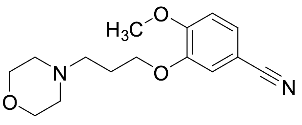 4-Methoxy-3-[3-(morpholin-4-yl)propoxy]benzonitrile - image 1