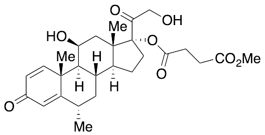 6Alpha-Methyl Prednisolone 17-Methylhemisuccinate - image 1