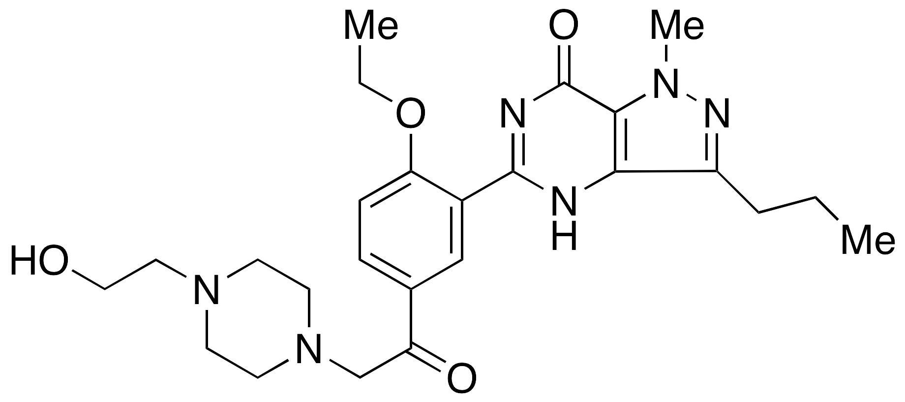 Hydroxy Acetildenafil - image 1