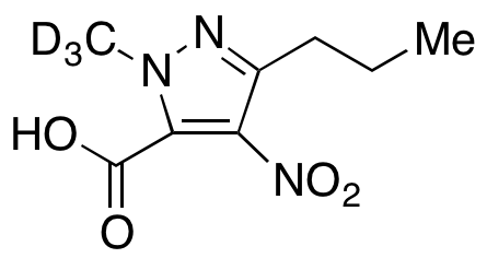 1-(Methyl-D3)-4-nitro-3-propyl-1H-pyrazole-5-carboxylic Acid - image 1