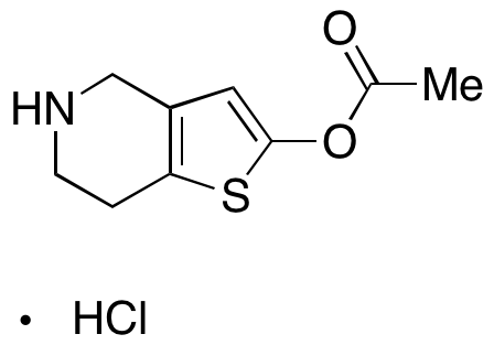 4,5,6,7-Tetrahydrothieno[3,2-c]pyridin-2-ol 2-Acetate Hydrochloride - image 1