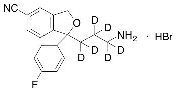 Didemethyl Citalopram-d6 Hydrobromide - image 1