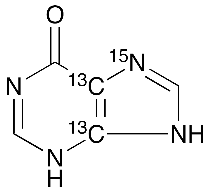 Hypoxanthine-13C2,15N - image 1