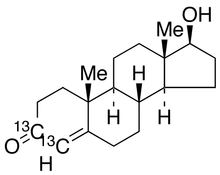 Testosterone-3,4-13C2 - image 1