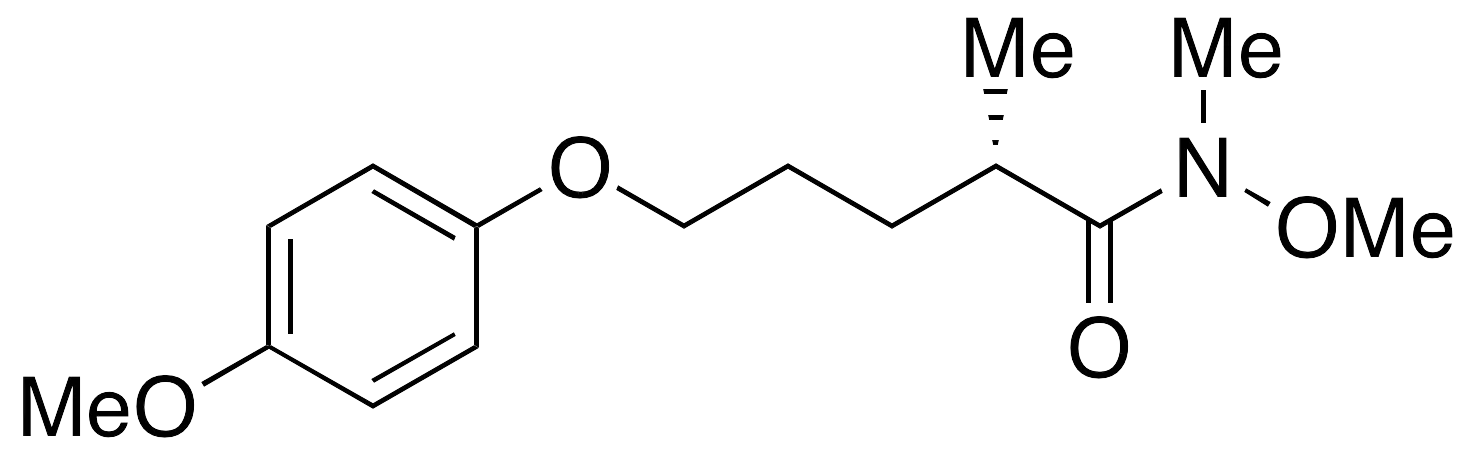 5-(4-Methoxyphenoxy)-N-methoxy-N,2-dimethyl-pentanamide - image 1