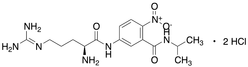 L-Arginine-[4-nitro-3-(isopropylcarboxamido)phenyl] amide dihydrochloride - image 1