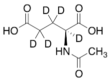 N-Acetyl-L-glutamic-2,3,3,4,4-d5 Acid - image 1