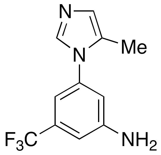 3-(5-Methyl-1H-imidazol-1-yl)-5-(trifluoromethyl)benzenamine - image 1