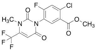 Methyl 2-Chloro-4-fluoro-5-(2,6-dioxo-3-methyl-4-trifluoromethylpyrimidin-1-yl)benzoate - image 1
