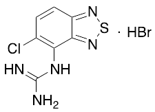 1-(5-Chlorobenzo[c][1,2,5]thiadiazol-4-yl)guanidine Hydrobromide - image 1